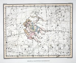 The Constellations (Plate XV) Gemini, from 